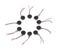Accessoires de bricolage Circuits 10PCS Moteur de vibration de téléphone, DC 3V 70mA 12000RPM, Coin Flat Vibrating electronic starter Toy Engine Moteurs dédiés