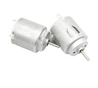 Accessoires de bricolage Couple de véhicule Moteur électrique 6 V CC, micromoteur 140 6 V, mini kit de jouets de motricité, petit moteur rond 2 paquets Science Electronics Moteurs dédiés