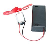 Accessoires de bricolage Démarreur électronique Batterie Box Fan Blade Set, Démarreur électronique Micro 3v Dc, Démarreur électronique 130 Dc, Kit électrique Car 3v Electric Dc Wheel Petit démarreur é