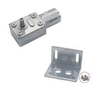 Accessoires de bricolage Démarreur électronique micro à engrenages 12V JGY370 Petits moteurs for projets Démarreur électronique à courant continu électrique à vitesse variable Démarreur électronique à