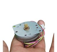 Accessoires de bricolage Démarreur électronique pas à pas ultra-mince à 10 dents modèle bricolage, démarreur électronique pas à pas micro-mince à angle de 3,6 ° DC 12V, démarreur électronique micro pa