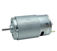 Accessoires de bricolage Micro moteur électrique RS-395-2275 28mm, 12V, 18V, 24V, 10200 tr/min, haute vitesse, brosse en carbone, double arbre de 2.3mm, 1 pièce Moteurs dédiés