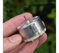 Accessoires de bricolage Micro moteur RK-500TB-10680 500 DC 6V-12V, 4000 tr/min, Mini moteur rond de 32mm de diamètre, 1 pièce Moteurs dédiés