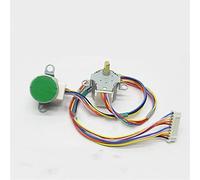 Accessoires de bricolage Mini moteur 20BYJ46 Double moteur pas à pas, moteur éolien à balayage haut et bas, moteur de climatiseur, outils de moteur de guidage d'air à lame pivotante sur crochet Moteur