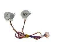 Accessoires de bricolage Mini Moteur de Climatisation, 2Hp 3Hp 5Hp Moteur d'oscillation de Guide d'air d'Armoire Suspendue, MP24GA45/SM-35-17-12-4/SM50B Outils de Moteur de Commutateur de Porte Moteur