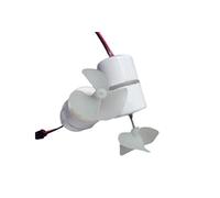 Accessoires de bricolage Mini moteur de modèle de bateau de jouet de moteur, moteur de bateau de nidification, moteur sous-marin, moteur de robot sous-marin, moteur imperméable balayé, 6V 9.6V 370 out