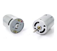 Accessoires de bricolage Mini moteur électrique RK-370PH-4253 370, 6V-12V DC, 33500 tr/min, grande vitesse, grand couple, Micro moteur électrique 24mm, 1 pièce