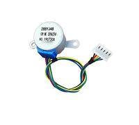 Accessoires de bricolage Mini moteur MP24GA5, moteur pas à pas 35BYJ46, moteur oscillant de climatisation, moteur synchrone à crochet, outils de moteur à vent de balayage Moteurs dédiés (Color : 28by