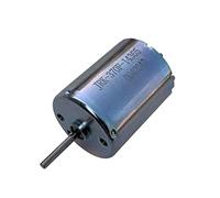 Accessoires de bricolage Modèle Science RK370F-14365 Moteur à courant continu, moteur à balais de charbon, moteur à aimant puissant, moteur à couple élevé, petit moteur muet DC 12-24 V, robot de pompe
