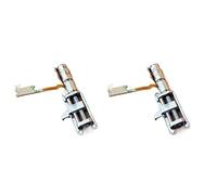 Accessoires de bricolage modle DIY 2pcs Metal DIY Science Stepper démarreur électronique, 2-Phase 4-Wire Guide Rail Slide Table Micro Stepper démarreur électronique, Démarreur électronique linéaire à