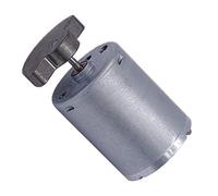 Accessoires de bricolage Modle Science DIY Hobby Moteur, Moteur de robot de balayage, Moteur de modèle de voiture, Moteur de jouet 370 Moteur à courant continu 6V 12V 24V Moteur de vibration à ventila