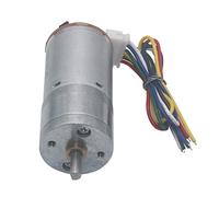 Accessoires de bricolage Modle Science Petits moteurs de modèle de moteur à courant continu, moteur électrique à courant continu 12v, 6-2000 tr/min, moteur à engrenages à courant continu JGA25-370,
