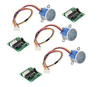 Accessoires de bricolage Moteur 6 pièces ULN2003 Carte Pilote Moteur + Moteur pas à pas 28BYJ-48, 5 Lignes 5.625 X 1/64 Mini Précision