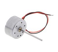 Accessoires de bricolage Moteur à courant continu 3V-6V basse tension démarrage 300 moteur solaire muet, for la fabrication de bricolage, arbre Long DC, pièces de pilote de bricolage