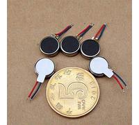Accessoires de bricolage Moteur à courant continu 5pcs 0828 Moteur de vibration, moteur de vibrateur plat à pièces, moteur vibrant de type bouton ultra-mince DC 3V, pièces de pilote de bricolage