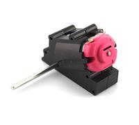 Accessoires de bricolage Moteur à engrenages obliques biaxiaux bricolage, moteur à engrenages à arbre long DC 3V-6V, technologie de bricolage petits jouets de fabrication, moteur de pompes Moteurs déd