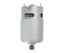 Accessoires de bricolage Moteur de perceuse-visseuse sans fil, 9,6 V 10,8 V 12 V 14 V 14,4 V 16,8 V 18 V, engrenage 17 10 11 13 14 dents, moteur 550, arbre 3 mm RS550 moteur Mini précision : 12 V 10 d