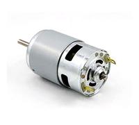 Accessoires de bricolage Moteur de poinçon de puissance de couple Moteur de machine d'alimentation d'étang à poissons Moteur de machine de découpe Moteur à double roulement 775 Moteur à courant contin
