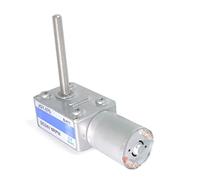 Accessoires de bricolage Moteur DIY Micro Moteur, Petits Moteurs, JGY370 Mini Moteur Électrique, Moteur à Engrenage CC à Roue et à Vis sans fin, CW/CCW, for Expérience de Bricolage, Moteur de Pompes M