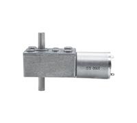 Accessoires de bricolage Moteur JGY-370 Moteur à engrenage à vis sans fin, 6V 12v 24V, Moteur électrique CC à double arbre, Mini précision du moteur CC : 10 tr/min, Tension : 24 V) (Color : 6v, Size
