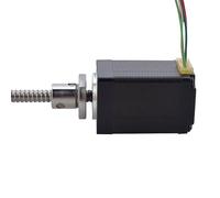Accessoires de bricolage Moteur pas à pas linéaire à vis à billes externe 0,1 nm 46 mm longueur du corps 4-6 mm diamètre longueur 150 mm 1 pièce Moteurs dédiés