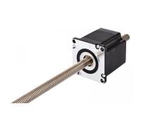 Accessoires de bricolage Moteur pas à pas linéaire Non captif de 150mm de longueur, 2,0a, 4 fils avec vis Tr11x2, 1 pièce