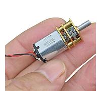 Accessoires de bricolage N20 DIY Toy Car démarreur électronique, DC 3V-6V 5V 56RPM, Micro Mini 12mm Gear Reducteur Démarreur électronique électrique, Full Metal Gearbox Gear démarreur électronique Eng