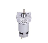 Accessoires de bricolage Petit démarreur électronique 775 Démarreur électronique DC Gear, 12V24V Micro régulation de vitesse Petit démarreur électronique, Vitesse lente Couple élevé Démarreur électron