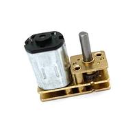 Accessoires de bricolage Petit démarreur électronique électrique DC 12V Démarreur électronique Micro Speed Gear 60-2000RPM Démarreur électronique à engrenages électriques métalliques N20 Démarreur é