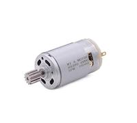 Accessoires de bricolage Petit moteur Petits moteurs électriques, moteur électrique 6v Dc, moteur de voiture à 390 engrenages, jouet de roue de moteur à courant continu, engrenage à 12 dents grand cou