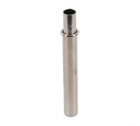 Accessoires de bricolage pour canne à pêche - Viroles en laiton - Tube de connexion de rechange pour canne à pêche - Kit de réparation - Argent (10.0#)