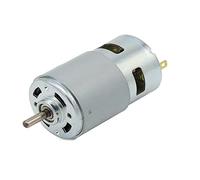 Accessoires de bricolage Puissance de couple 12-24v Double roulement 775 795 Moteur à courant continu Machine à barbe à papa Moteur Modèle de moteur de coupe Moteur Scie de table Outils de tour de rem