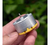 Accessoires de bricolage RC500-KN/13500 Micro 500 moteur DC 6 V-12 V 5400 tr/min Mini moteur rond de 32mm de diamètre 1 pièces Moteurs dédiés