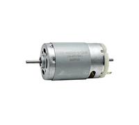 Accessoires de bricolage RS-395SA-17120 démarreur électronique 28 mm DC 6 V 12 V 14,4 V 18 V 24 V 7800 tr/min double arbre 2,3 mm brosse de carbone démarreur électronique moteur spécial