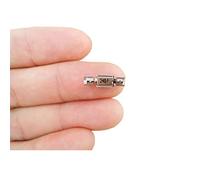 Accessoires de bricolage Step Gear 3,5 * 4,3 MM Double tête vibrante, démarreur électronique à vibration de précision Démarreur électronique Micro Rotor Science Experiment DIY Toy Hobby démarreur élec