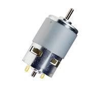 Accessoires de bricolage Torque Power D Shaft 775 Moteur à roulement à billes 12-24 V for perceuse électrique, moteur de scooter de bricolage, moteur de scie de table, outils de tour de moteur d'aspir