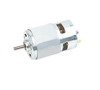 Accessoires de bricolage Torque Power Rectifieuse Moteur Modèle Avions Moteur Electriv Drill Moteur 12V 12000RPM Roulement À Billes D Arbre 775 Dc Moteur Tour Outils Moteurs dédiés (Color : Round Sha