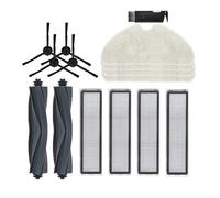 Accessoires de brosse à rouleau/latérale compatibles avec aspirateur robot Dreame D10s / D10s Pro Filtre HEPA Wahable Mop Chiffon de rechange (couleur : Set19)