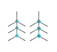Accessoires de brosse latérale, compatibles avec Cecotec, compatibles avec Conga, aspirateur Robot 1390 1290(6pcs)