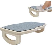 Accessoires de bureau : pouf et repose-pieds en bois, pouf de bureau - pouf antidérapant avec fonction de bascule. Tabouret de bureau avec fonction de bercement - fonction de bercement - fonction de b