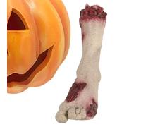 Accessoires de cadavres d'Halloween - Mains et pieds séparés pour maison effrayante - Parties du corps sanglantes - Décoration effrayante pour le sol, le coin, les fêtes d'horreur, les salles d'escape