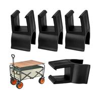 Accessoires De Caddie Et Poussette - Attache Rapide pour Plateau de Chariot | Accessoires Anti-Dérapant pour Chariot - Plage Épicerie Pique-Nique Voyage