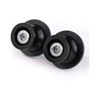 Accessoires de cadres de sports motorisés pour moto, compatibles avec Ninja ZX6R ZX636 250SL 400 650 1000SX Bobines de bras oscillant de moto - Supports arrière à vis (8 mm, noir)