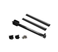 Accessoires de camping-car - Pieds de table rétractables télescopiques - Support de bureau pour bateaux, yachts, camping-cars, caravanes - Noir - 50 cm (2 bâtons) - Parfait pour une utilisation en