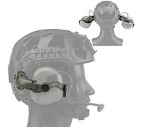 Accessoires De Casque D'adaptateur De Rail Arc, Rails Latéraux OPS-Core, Support De Casque À Montage Latéral, pour Casques Tactiques Earmor et AQzxdc,Vert