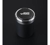 Accessoires De Cendrier De Voiture Led En Acier Inoxydable Et Plastique,Bouton Ouvert,Pour Suzuki Grand Vitara - Type Black #C