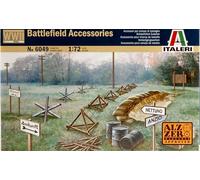 Accessoires De Champ De Bataille WWII Kit En Plastique Modèle ITALERI 1:72