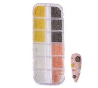 Accessoires De Charme De Ongles - Perles De Caviar De Manucure, Perles D'ongles À Paillettes | Accessoires D'art De Manucures, Utilisation Du Salon De Bricolage, Texture De Luxe De Taille M