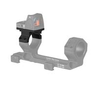Accessoires de chasse, pièces de montage de lunette de visée de 25,4 mm et 30 mm, base de viseur à point rouge LED réglable, kit de montage M4 AR15, chasse HK24-0236 Black