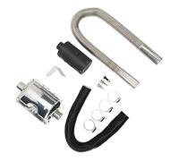 Accessoires de Chauffage à Air Kit de Silencieux de Silencieux de Tuyau D'échappement de Stationnement de Voiture de Remplacement pour Eberwebasto, Simple et Fiable, Acier